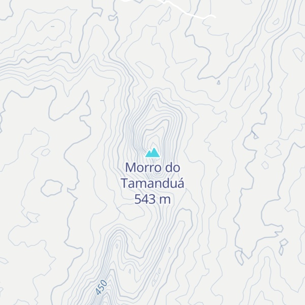 Map of Morro do Tamanduá