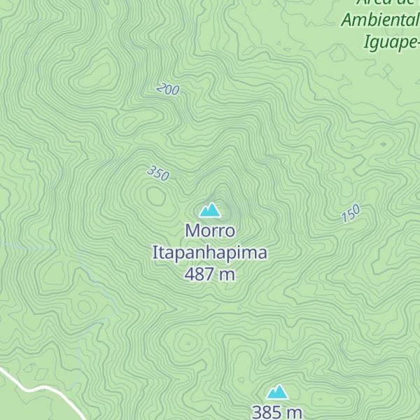 Map of Morro Itapanhapima