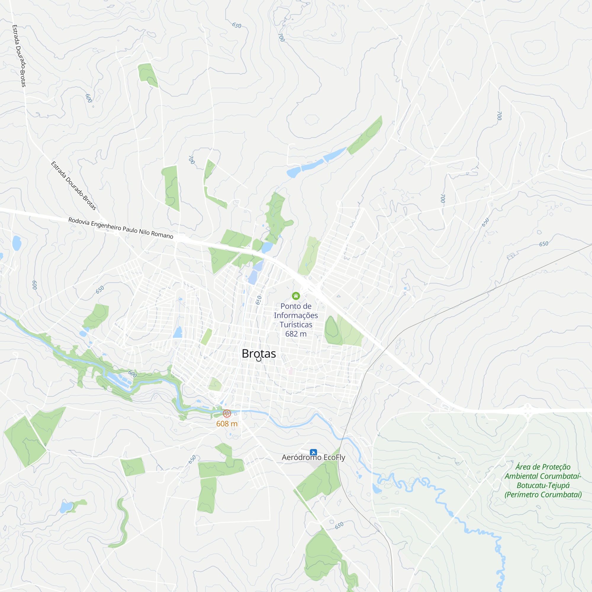 Ponto de Informações Turísticas map