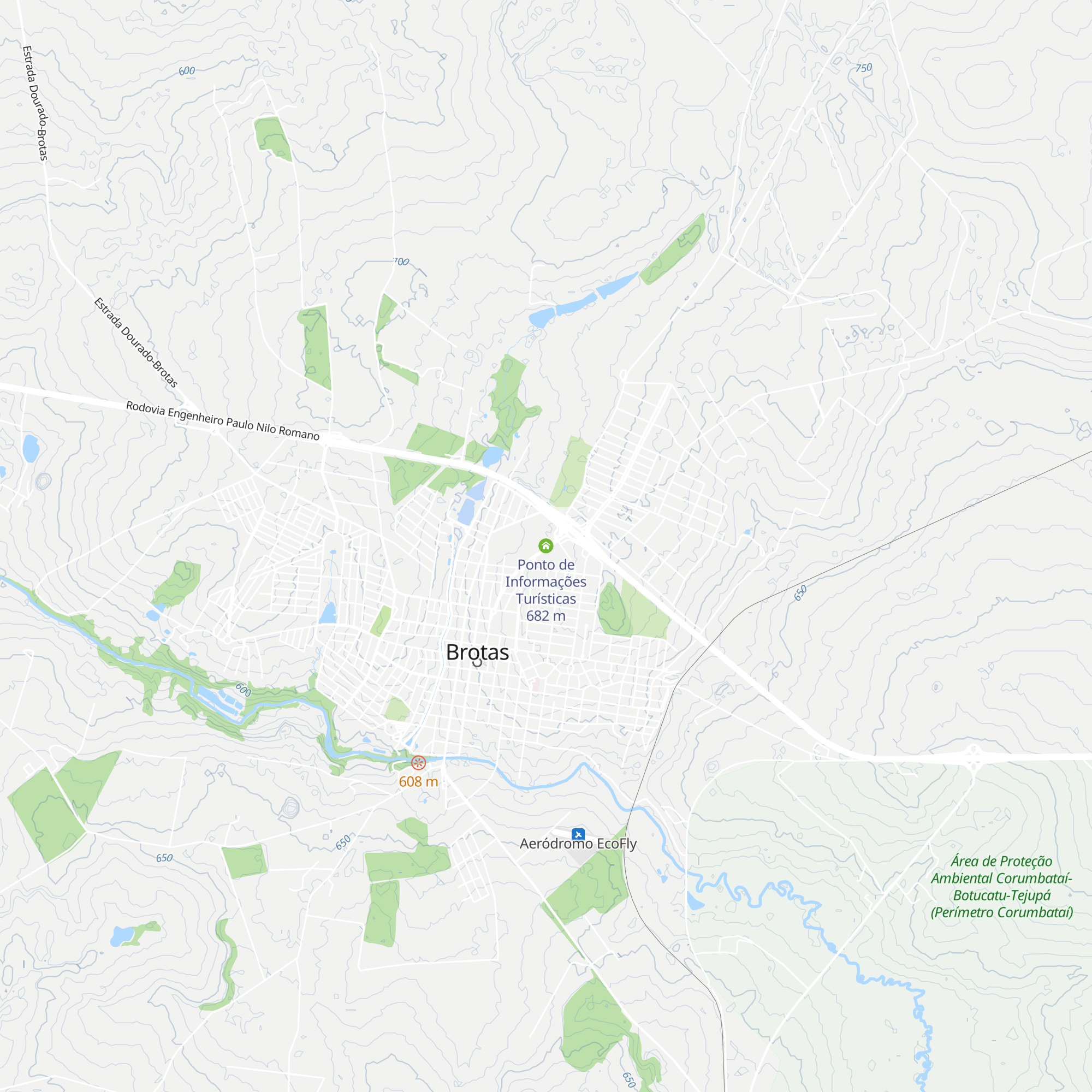 Ponto de Informações Turísticas map