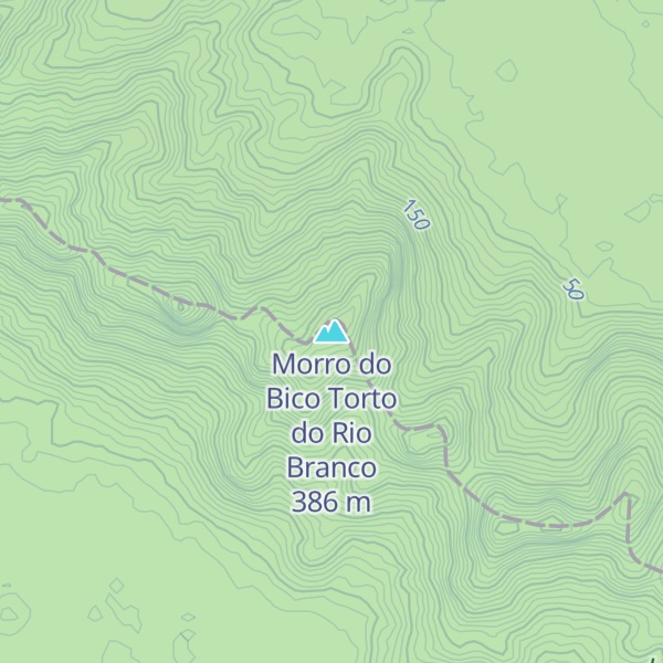 Map of Morro do Bico Torto do Rio Branco