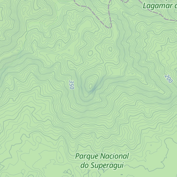 Map of Morro do Bico Torto