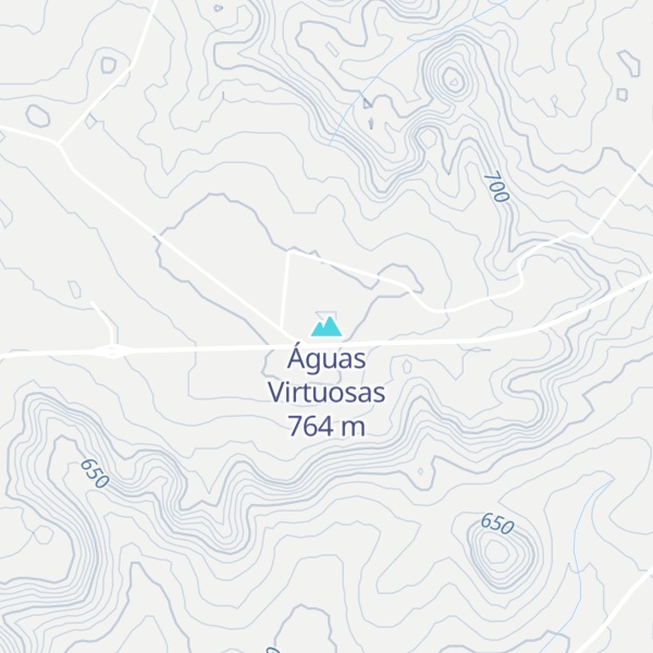Map of Águas Virtuosas