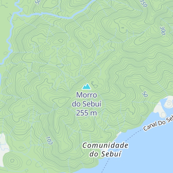 Map of Morro do Sebuí