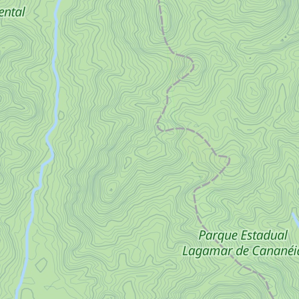 Map of Morro Bicudo Grande