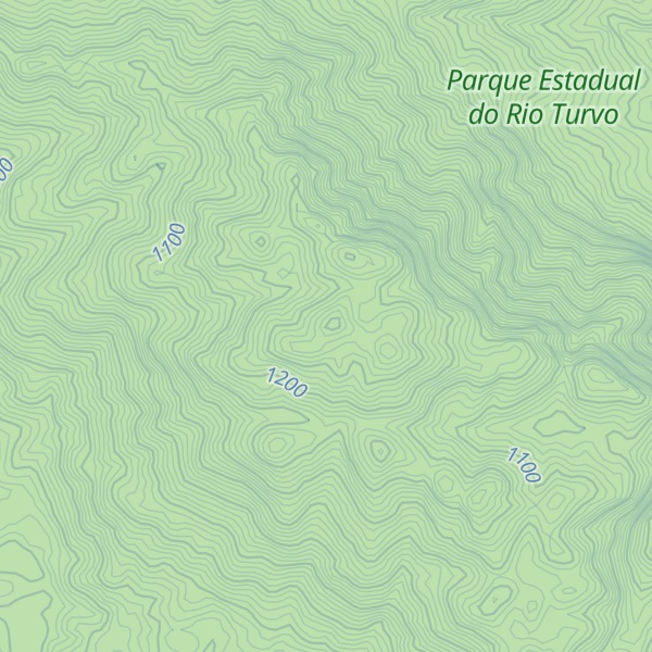 Map of Pico da Divisa