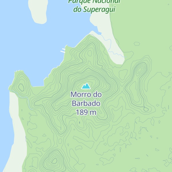 Map of Morro do Barbado