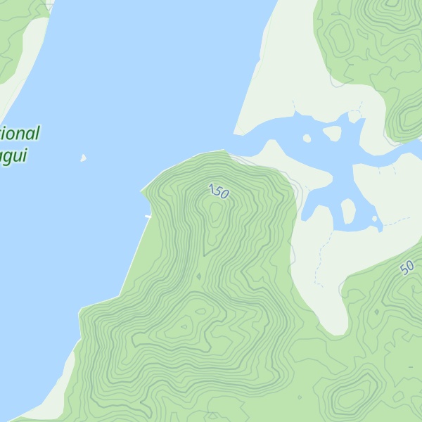Map of Morro do Superagui