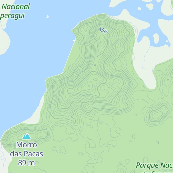 Map of Morro da Colônia