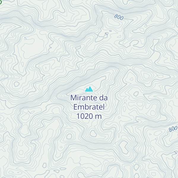 Map of Mirante da Embratel