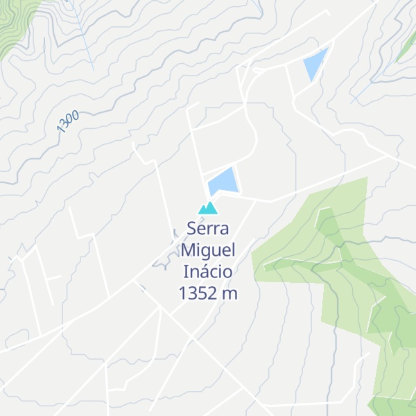 Map of Serra Miguel Inácio
