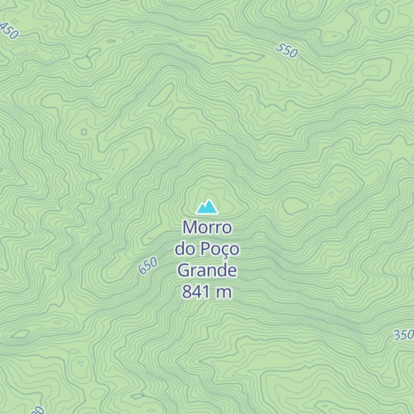 Map of Morro do Poço Grande