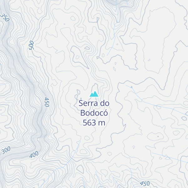 Map of Serra do Bodocó