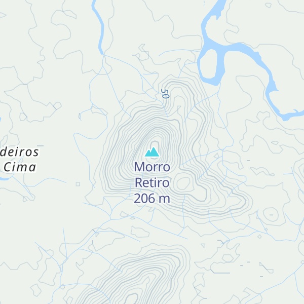 Map of Morro Retiro
