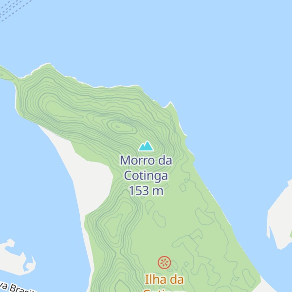 Map of Morro da Cotinga