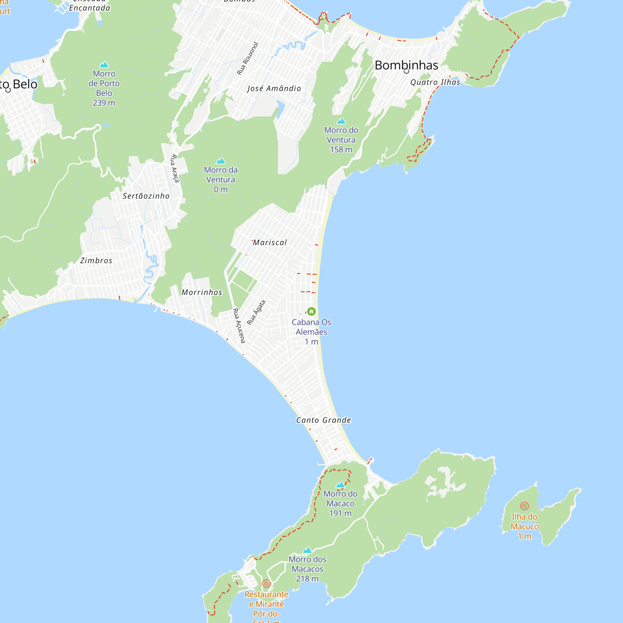 Cabana Os Alemães map