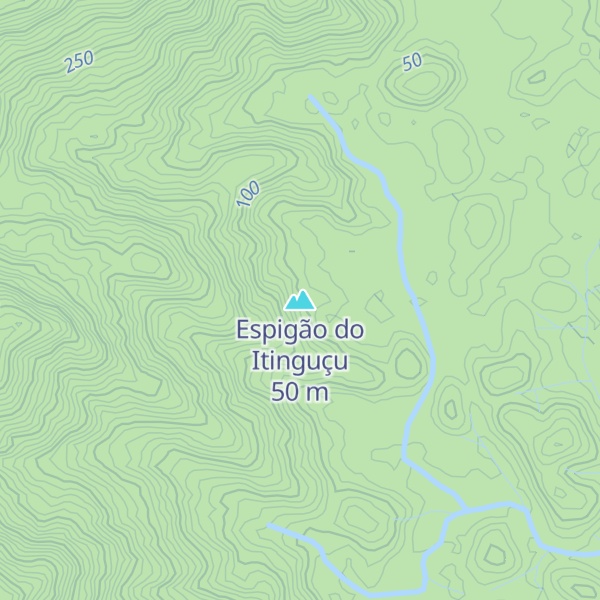Map of Espigão do Itinguçu