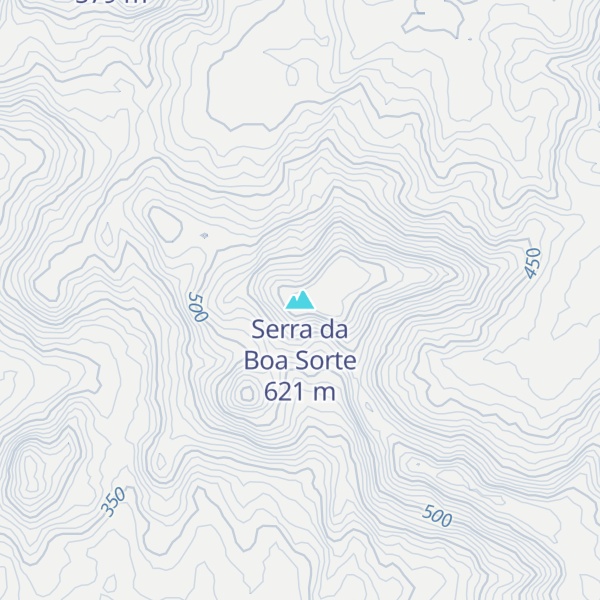 Map of Serra da Boa Sorte