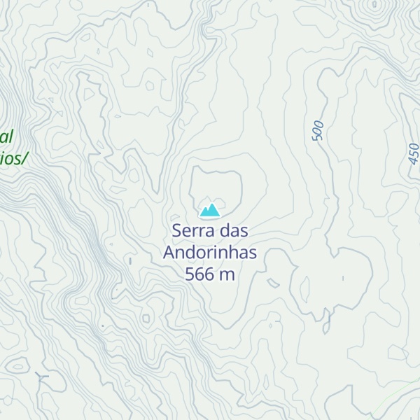 Map of Serra das Andorinhas
