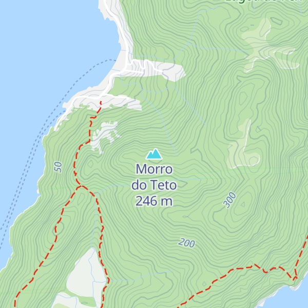 Map of Morro do Teto