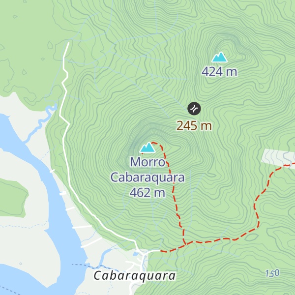 Map of Morro Cabaraquara