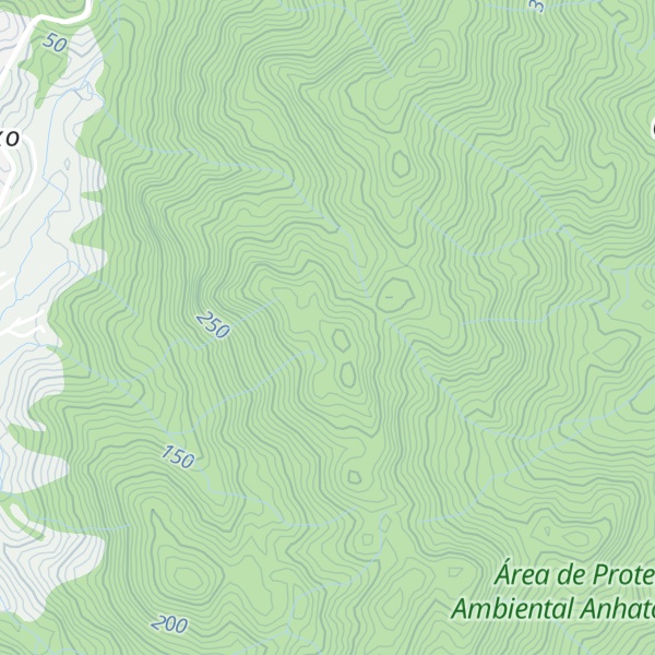 Map of Morro da Costeira
