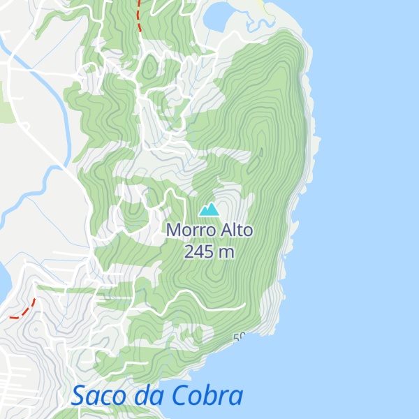 Map of Morro Alto