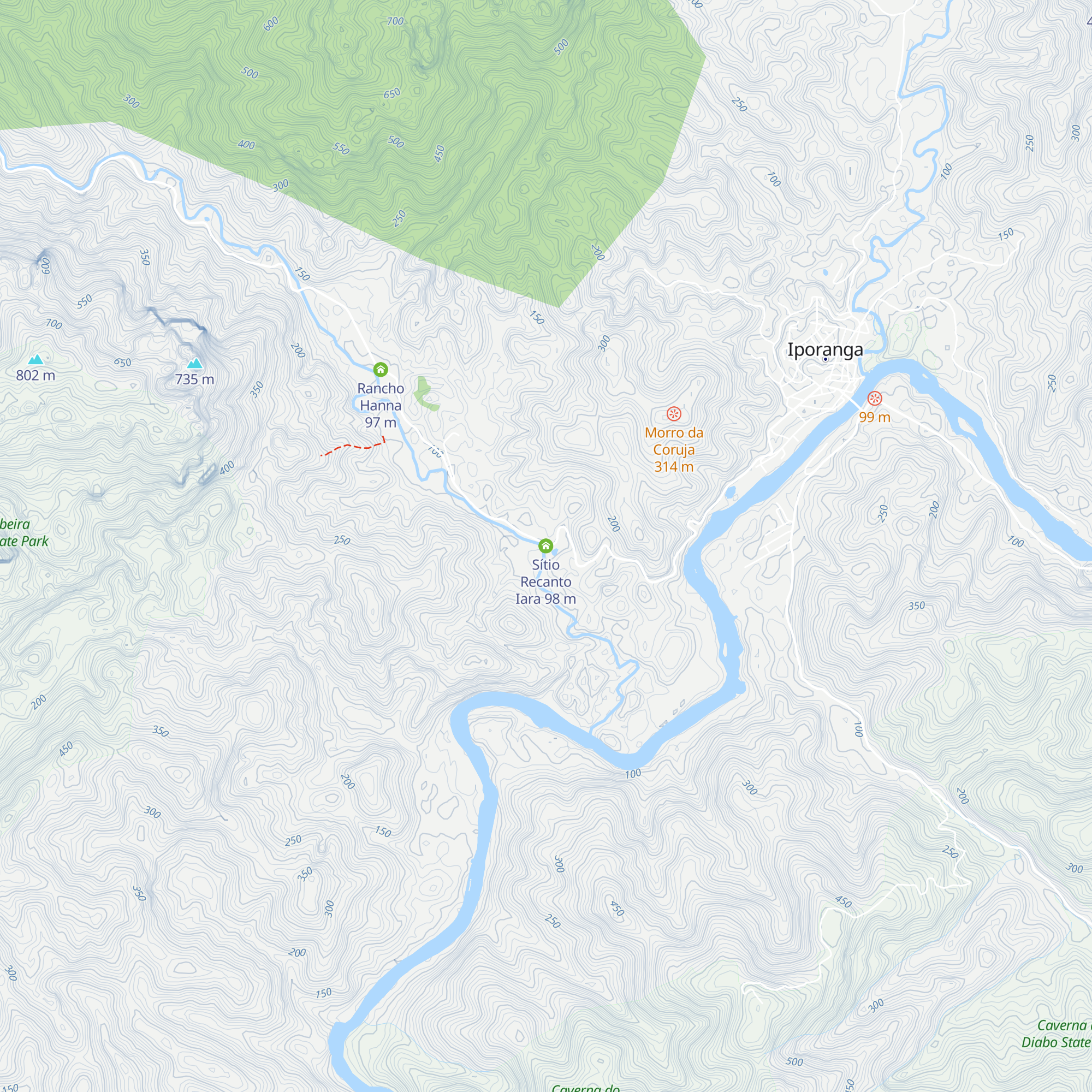 Sítio Recanto Iara map