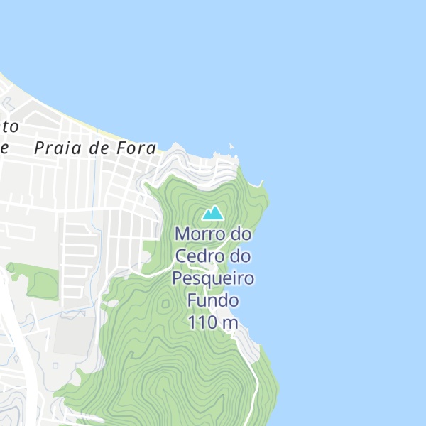 Map of Morro do Cedro do Pesqueiro Fundo