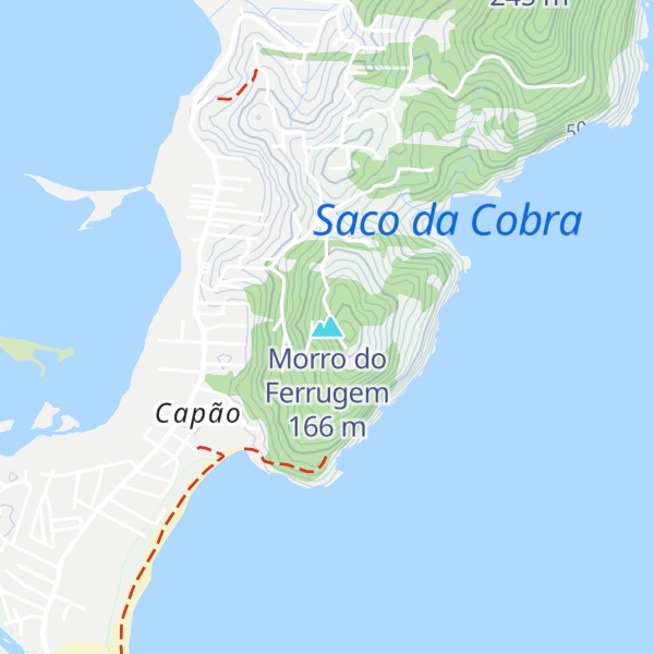 Map of Morro do Ferrugem