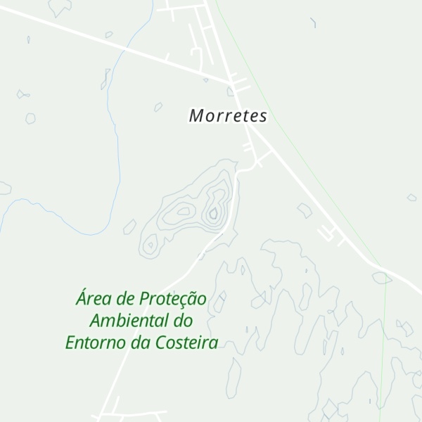 Map of Morro dos Morretes