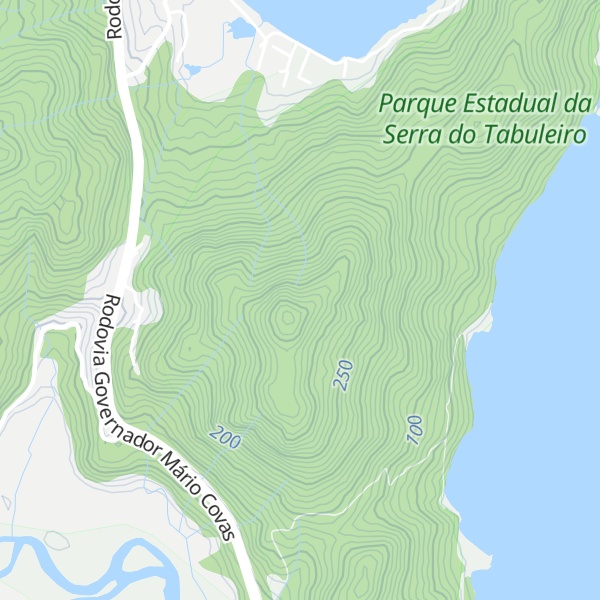 Map of Morro dos Cavalos