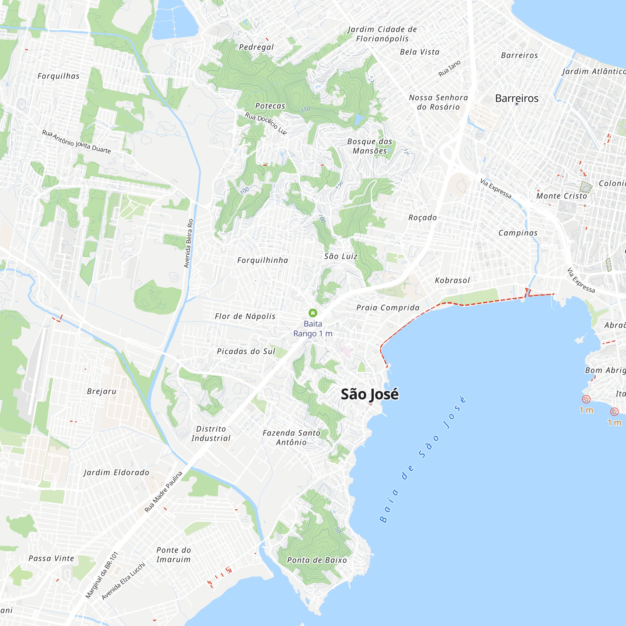 Baita Rango map