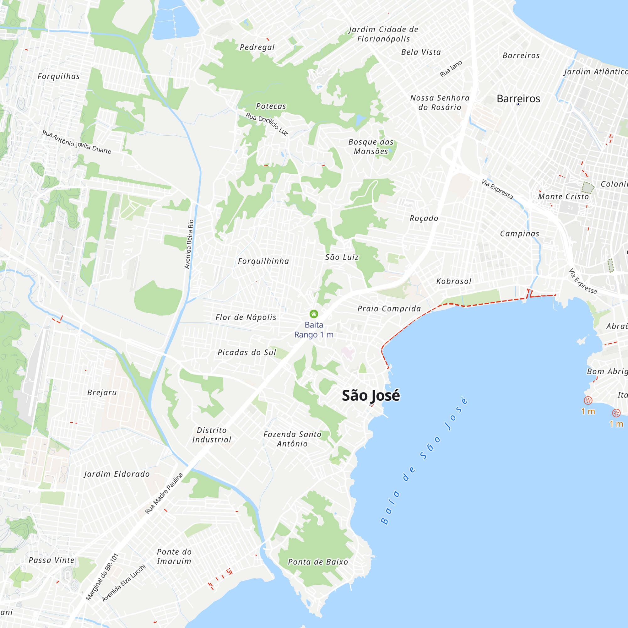 Baita Rango map