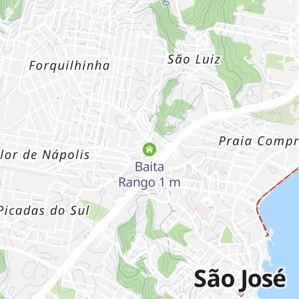Map of Baita Rango