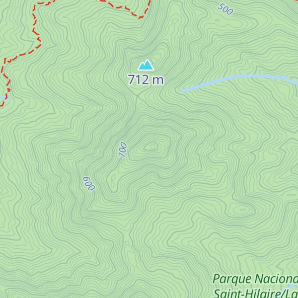 Map of Morro da Furna