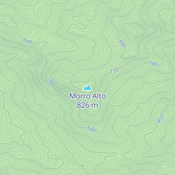 Map of Morro Alto