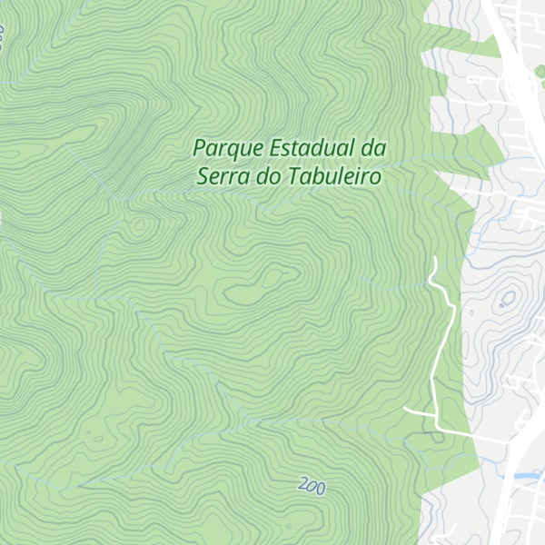 Map of Morro do Sapé