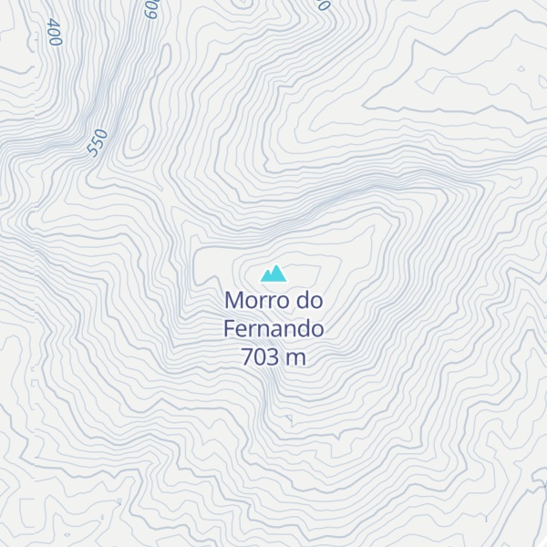 Map of Morro do Fernando