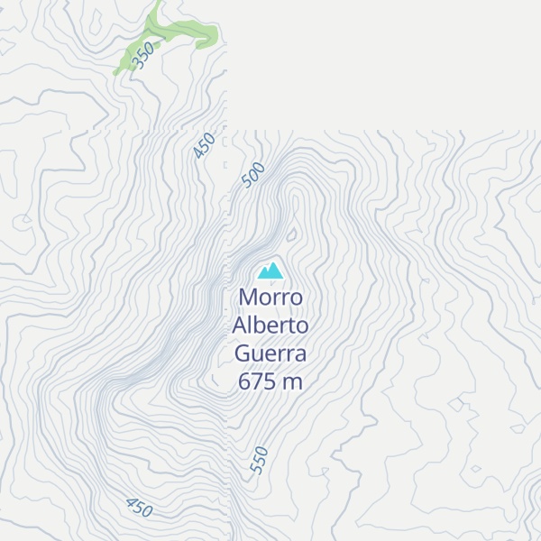 Map of Morro Alberto Guerra