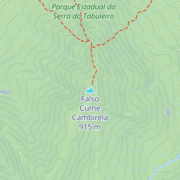 Map of Falso Cume Cambirela
