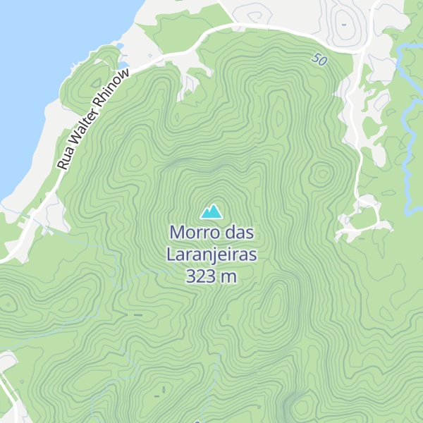 Map of Morro das Laranjeiras