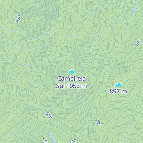 Map of Cambirela Sul