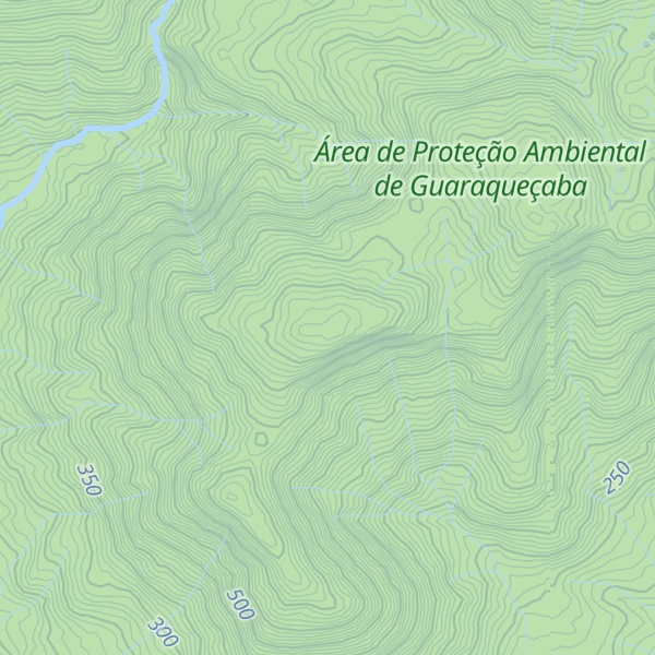 Map of Morro do Cardoso ou Morro do Guarajuva