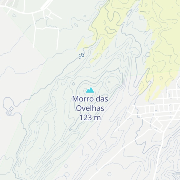 Map of Morro das Ovelhas