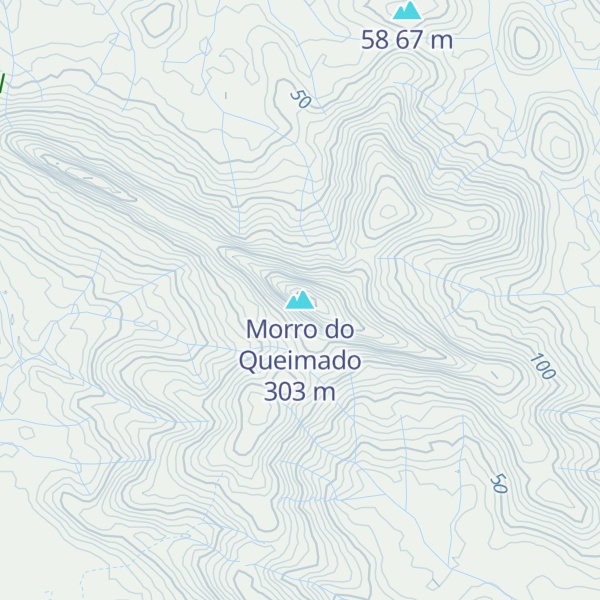 Map of Morro do Queimado