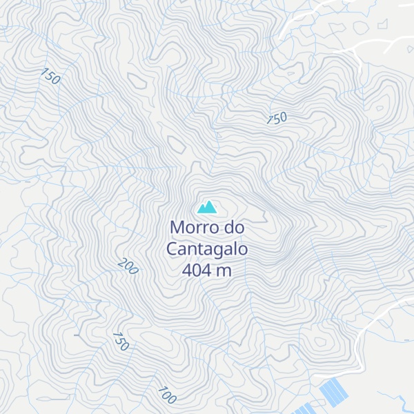 Map of Morro do Cantagalo