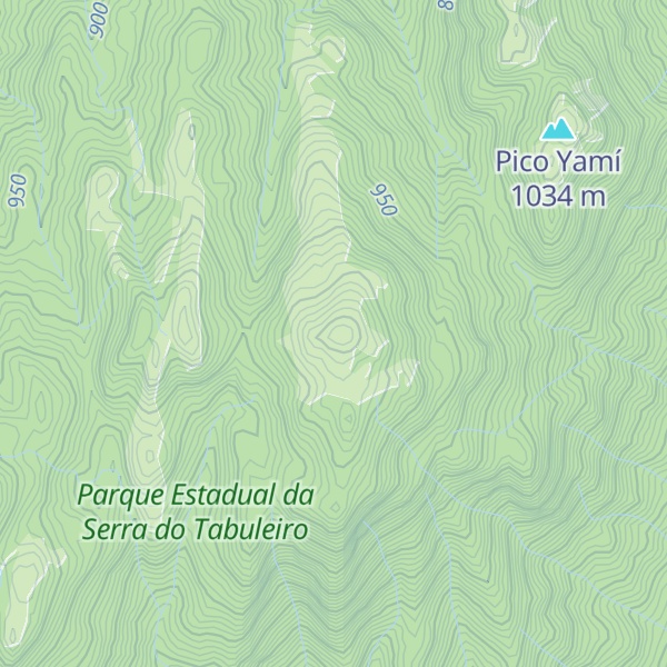 Map of Pico Araçá