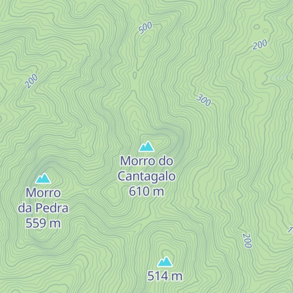 Map of Morro do Cantagalo