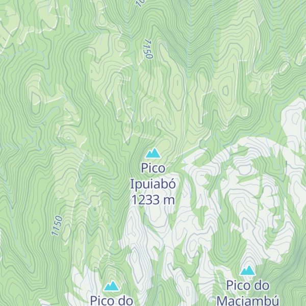 Map of Pico Ipuiabó